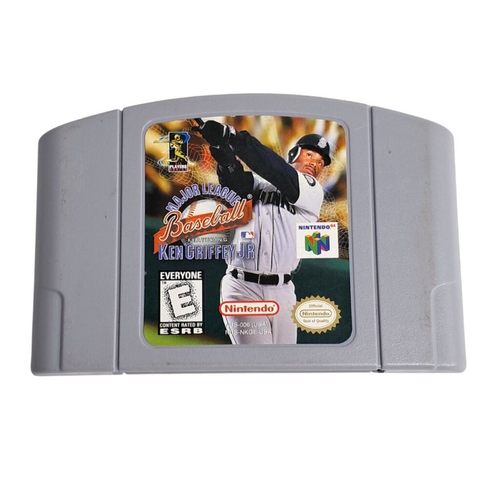 MLB featuring Ken Griffey Jr 1997 N64 Game Authentic, Tested & Working. Cart Onl - Picture 1 of 6